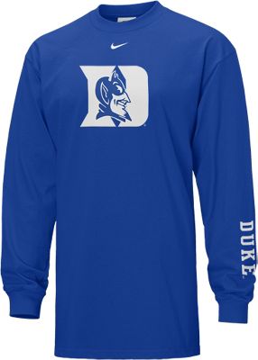 Nike Men's NCAA Duke Classic Long Sleeve Shirt