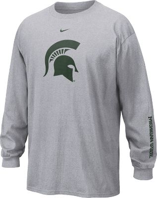 Nike Men's NCAA Michigan St. Classic Long Sleeve Shirt