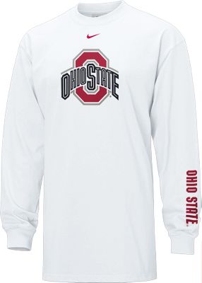 Nike Men`s NCAA Ohio St. Classic Long Sleeve Shirt