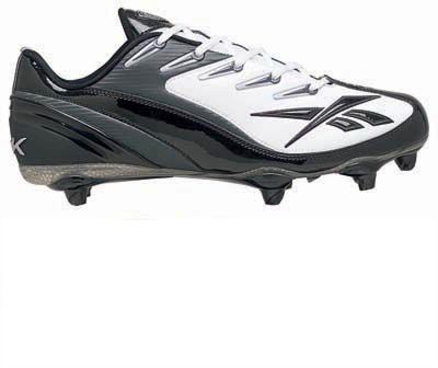 Reebok Men's 4 Speed III Low WHT/BLK SD2 Football Cleat