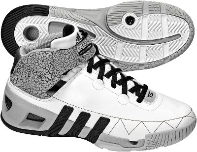 Baseball - Adidas Men's TS Commander White/Black Basketball Shoe - Basketball Footwear - Basketball Shoes, Court Shoes