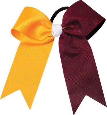 Powerbows Large Dual Color Plain Cheer Bow