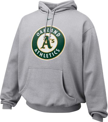 Nike Men's MLB Oakland Athletics Pregame Hoodie