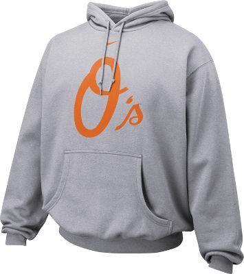 Nike Men's MLB Baltimore Orioles Pregame Hoodie