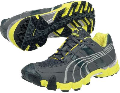 Puma Men's Complete Trail Sil/Yel Running Shoes