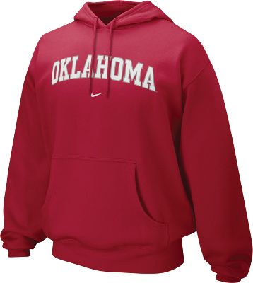 Nike Men's NCAA Oklahoma Fleece Hoodie