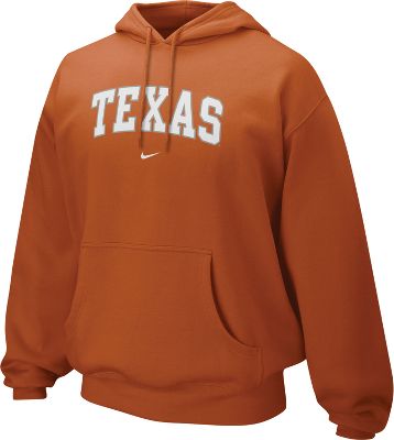 Nike Men's NCAA Texas Fleece Hoodie