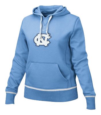 Nike Women's NCAA North Carolina Logo Hoodie