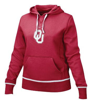 Nike Women's NCAA Oklahoma Sooners Logo Hoodie