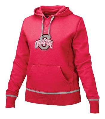 Nike Women's NCAA Ohio St. Logo Hoodie