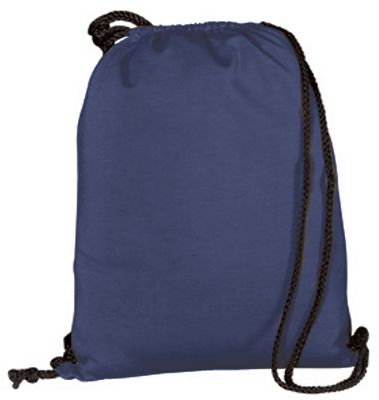 Augusta Athletic Navy Fleece Bag w/ Drawcord