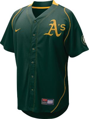 Nike Men's MLB Oakland A's Fastball Jersey