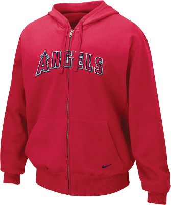 Nike Men's MLB Anaheim Angels Tackle Hoodie