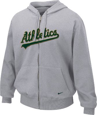 Nike Men's MLB Oakland A's Tackle Hoodie