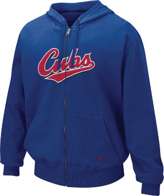 Nike Men's MLB Chicago Cubs Tackle Hoodie