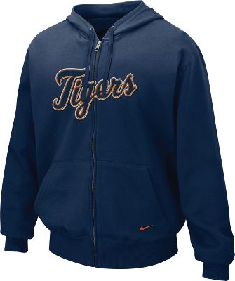 Nike Men's MLB Detriot Tigers Tackle Hoodie