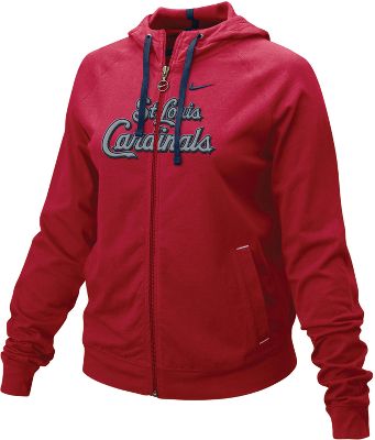 Nike Women's MLB Cardinals Full Zip Hoodie