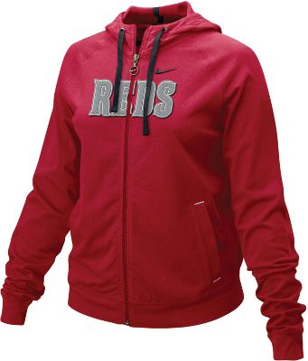 Nike Women's MLB Reds Full Zip Hoodie