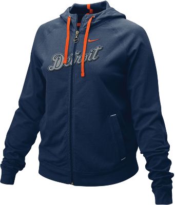 Nike Women's MLB Tigers Full Zip Hoodie
