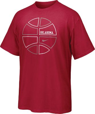Nike Men's NCAA Oklahoma Basketball T-Shirt