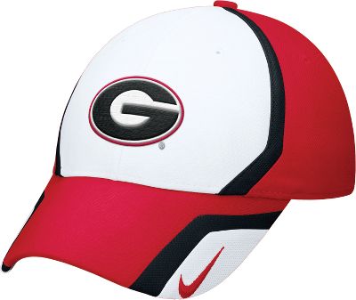 Nike Men's NCAA Georgia Sideline Swoosh Flex Cap
