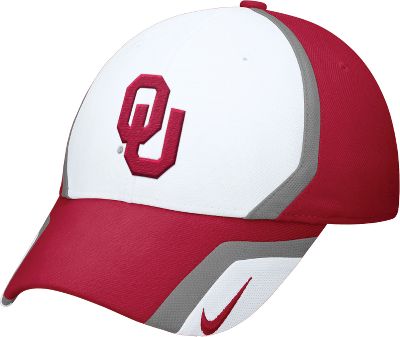 Nike Men's NCAA Oklahoma Sideline Swoosh Flex Cap