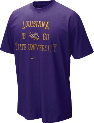 Nike Men's NCAA Really Old School LSU T-Shirt