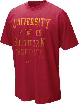 Nike Men's NCAA Really Old School USC T-Shirt