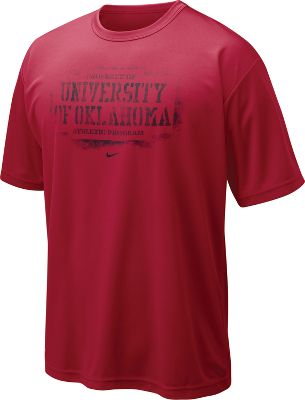 Nike Men's NCAA Oklahoma Athletic Program T-Shirt