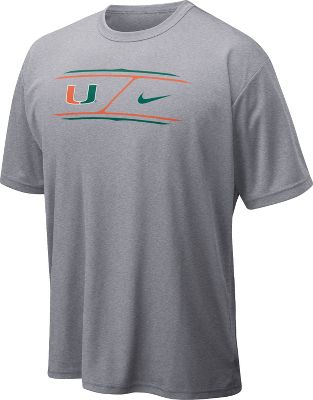 Nike Men's NCAA Miami Speed T-Shirt
