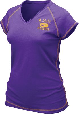 Nike Women's NCAA Old Faithful LSU T-Shirt