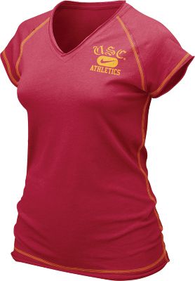 Nike Women's NCAA Old Faithful USC T-Shirt
