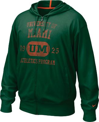 Nike Men's NCAA Miami Friday Nite Hoodie