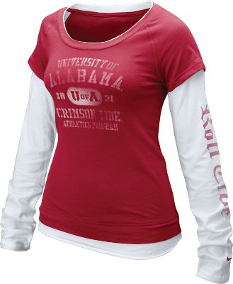 Nike Women's NCAA Alabama Cross Campus Shirt