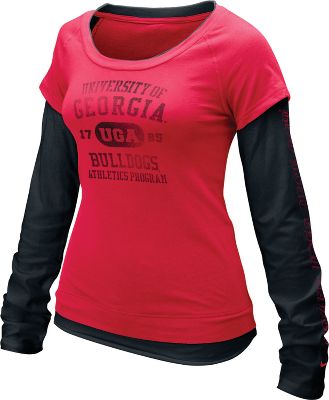 Nike Women's NCAA Georgia Cross Campus Shirt