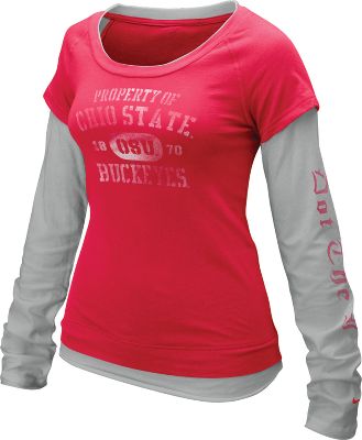 Nike Women's NCAA Ohio St. Cross Campus Shirt
