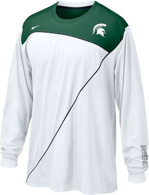Nike Men's NCAA Michigan St. Shoot Around Shirt