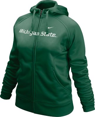 Nike Women's NCAA Michigan St. FullZip Fleece Hoodie