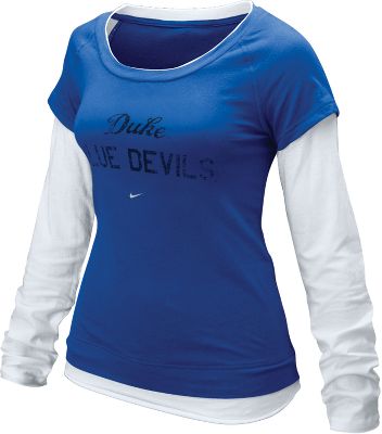 Nike Women's NCAA Duke Double Layer Shirt