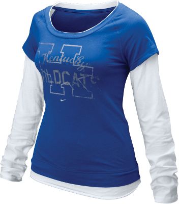 Nike Women's NCAA Kentucky Double Layer Shirt