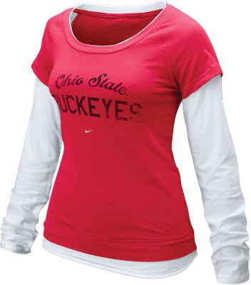 Nike Women's NCAA Ohio St. Double Layer Shirt