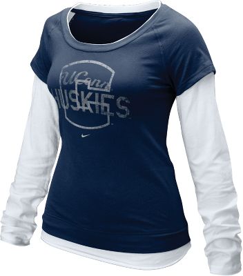 Nike Women's NCAA UConn Double Layer Shirt