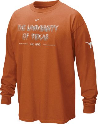 Nike Men's NCAA Texas Osmosis Long Sleeve Shirt