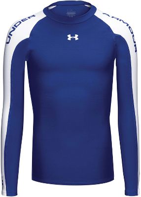 Baseball Under Armour Youth Blitz II Long Sleeve Shirt Youth Large Royal Blue
