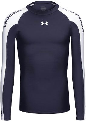 Baseball Under Armour Youth Blitz II Long Sleeve Shirt Youth Extra Large Navy Blue