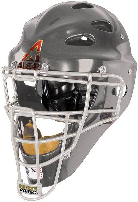 Baseball All Star Adult Hockey Catchers Helmet Gray