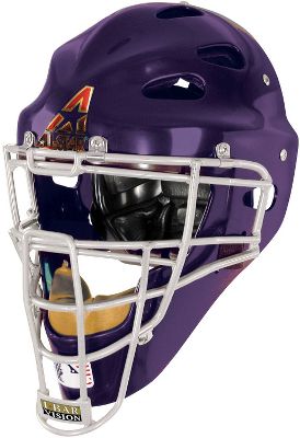 All Star Youth Hockey Catcher's Helmet - Purple - Softball Catcher's Chest Protectors