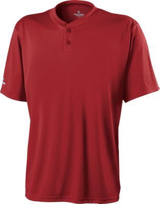 Holloway Youth Streak Two Button Jersey