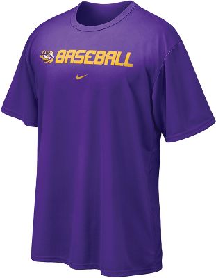 Nike Men's NCAA LSU Baseball Performance Shirt