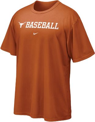 Nike Men's NCAA Texas Baseball Performance Shirt